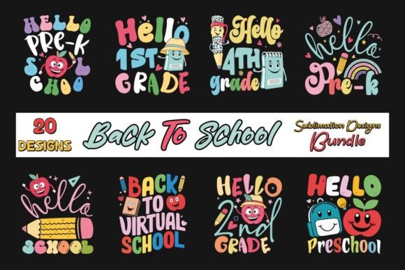Back to School Sublimation Bundle 3: A Creative Powerhouse for Designers and Entrepreneurs