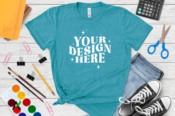 Bella Canvas 3413 Female Mockup - 001: A Professional Tool for T-Shirt Designers and Creators