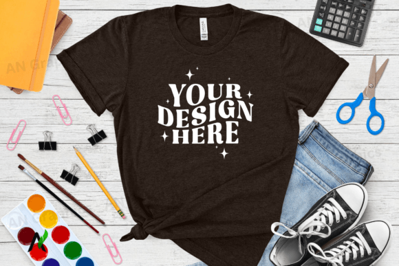 Bella Canvas 3413 Female Mockup - 015