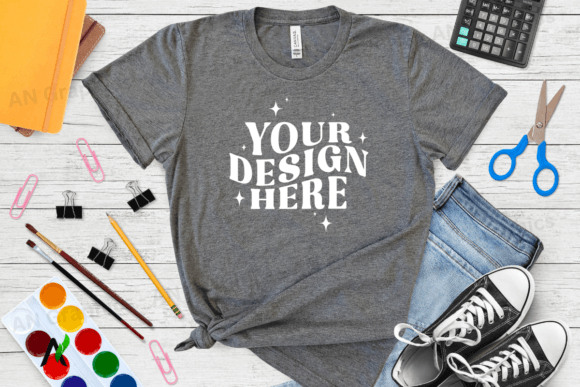 Bella Canvas 3413 Female Mockup - 018