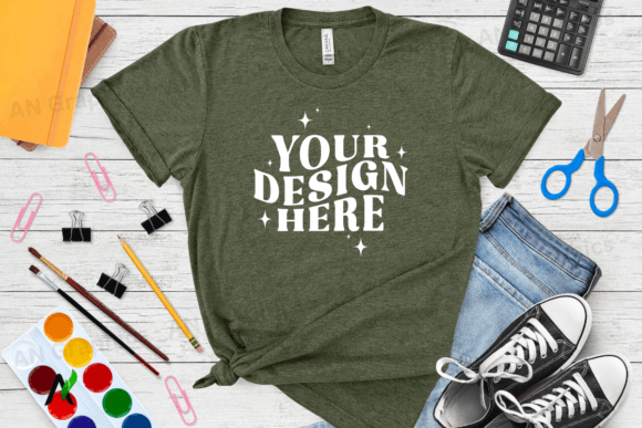 Bella Canvas 3413 Female Mockup - 023: A Professional Tool for Designers and Entrepreneurs