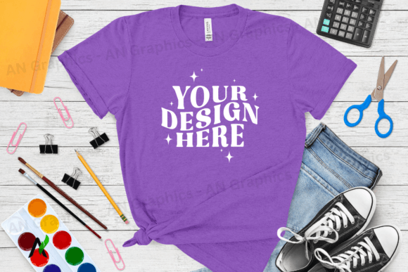 Bella Canvas 3413 Female Mockup - 034: A Professional Design Tool for T-Shirt Creators
