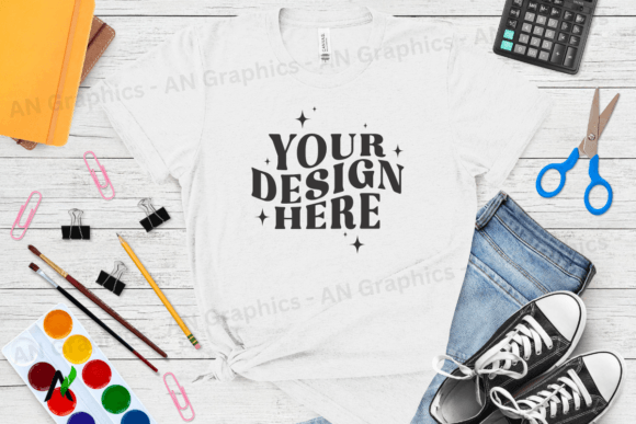Bella Canvas 3413 Female Mockup - 051