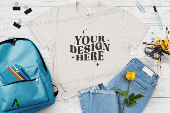 Bella Canvas 3413 Female Mockup - 060: A Professional Tool for T-Shirt Designers and Creators