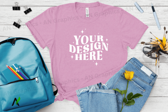 Bella Canvas 3413 Female Mockup - 071