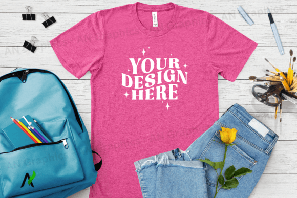Bella Canvas 3413 Mockup for Designers