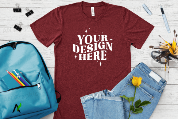 Bella Canvas 3413 Unisex Mockup - 008: A Professional Tool for Designers and Entrepreneurs