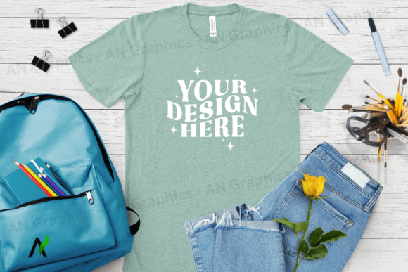 Bella Canvas 3413 Unisex Mockup - 013