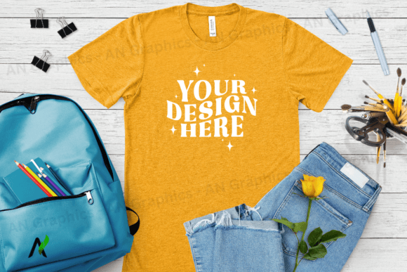 Bella Canvas 3413 Unisex Mockup - 025