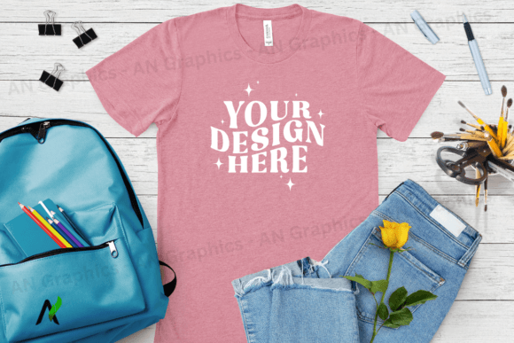 Bella Canvas 3413 Unisex Mockup - 030