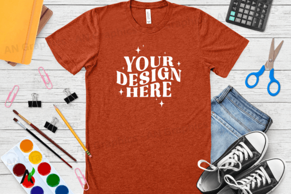 Bella Canvas 3413 Unisex Mockup - 058: A Professional Design Tool for T-Shirt Creators