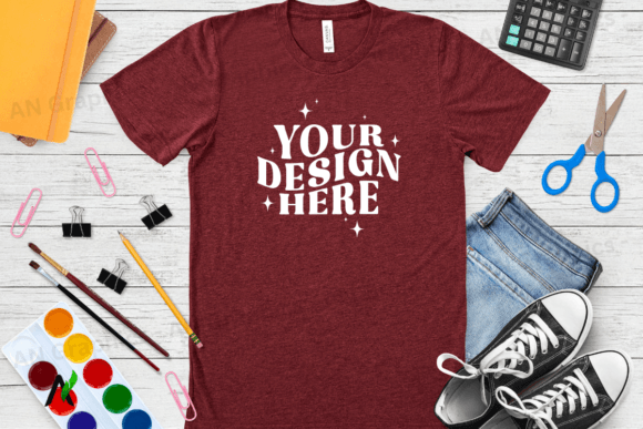 Bella Canvas 3413 Unisex Mockup - 060: A Professional Tool for T-Shirt Designers and Sellers