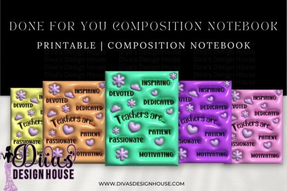 DDH 3D Composition Notebook Kit
