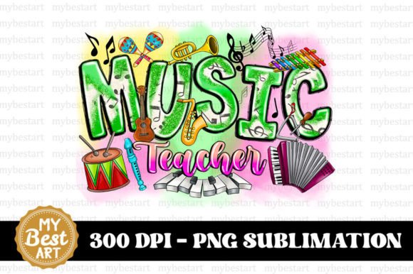 Everything You Need to Know About Music Teacher PNG Files for Sublimation Printing