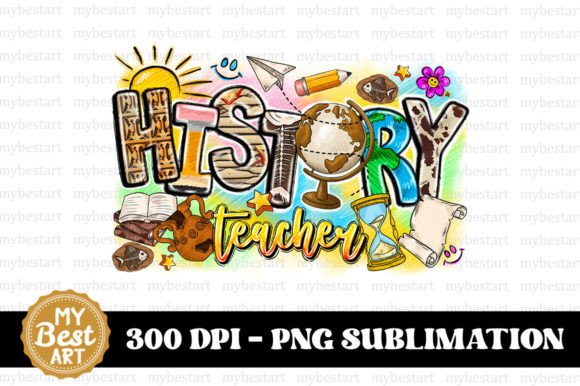 History Teacher PNG: A Versatile Design Asset for Sublimation Printing